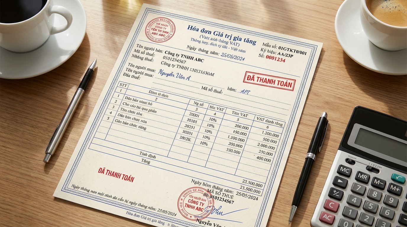 dịch vụ hóa đơn vat